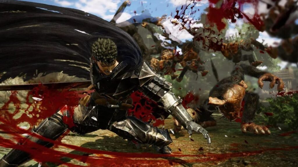 Screenshot from Berserk Video Game Screenshot from Berserk Video Game